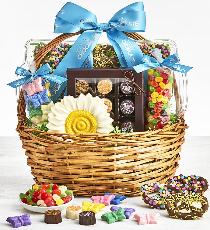 Simply Chocolate Spring Celebrations Gift Basket